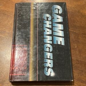 Game Changers Hardcover Book - Black & Blue Cover